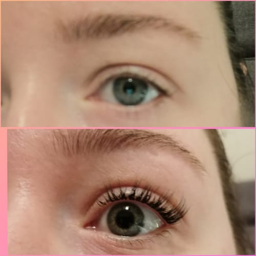 Customer photo review of Hybrid DIY Lash Extensions Starter Set