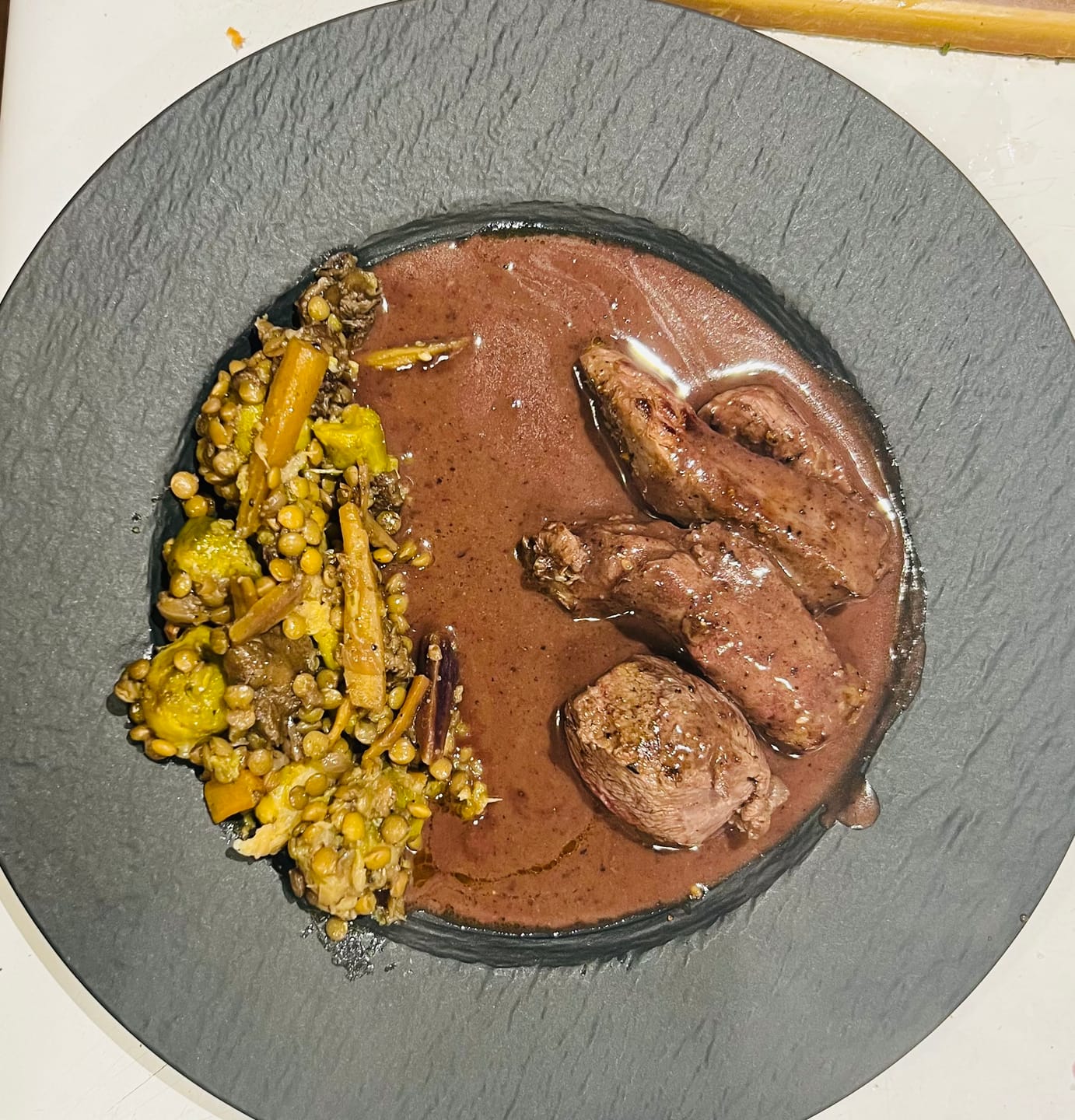 Customer photo review of Selle de Chevreuil avec os (1,5kg/pièce)