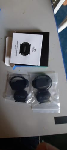 Customer photo review of Speed Dual Sensor Bicycle - ANT+ BLE 5.0 Speedometer for Bike Computer