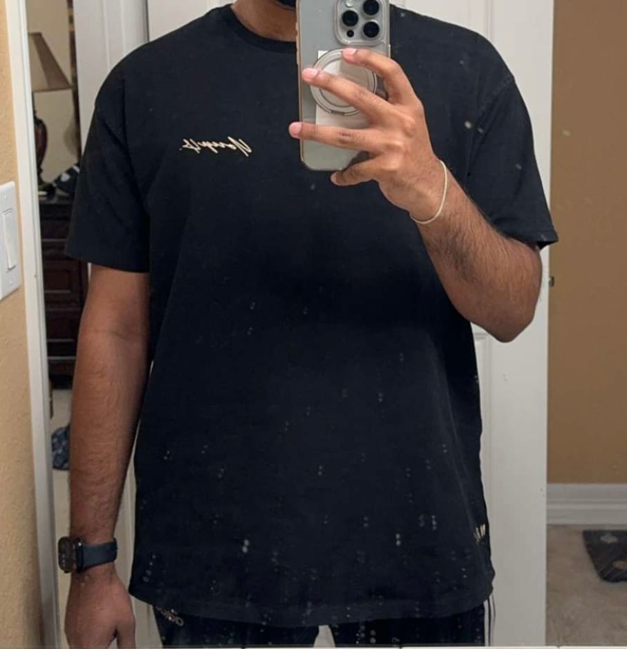 Customer photo review of 414 Signature Tees