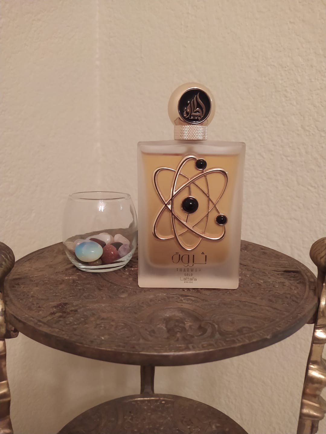 Customer photo review of Tharwah Gold Lattafa Perfumes 100ml