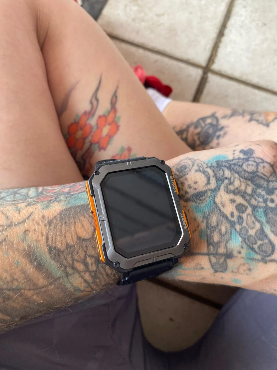 Customer photo review of Battler Smartwatch