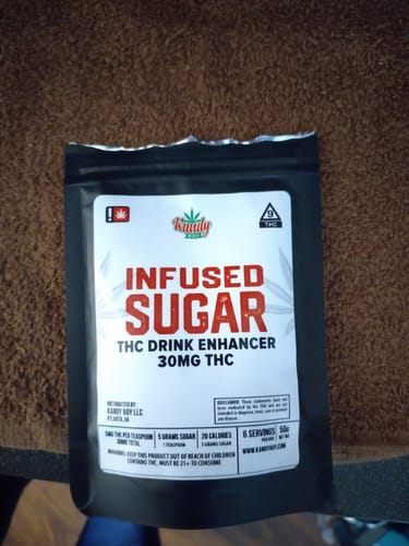 Customer photo review of THC Infused Sugar | 5-Small Bundle Pack | 150mg D9 THC |