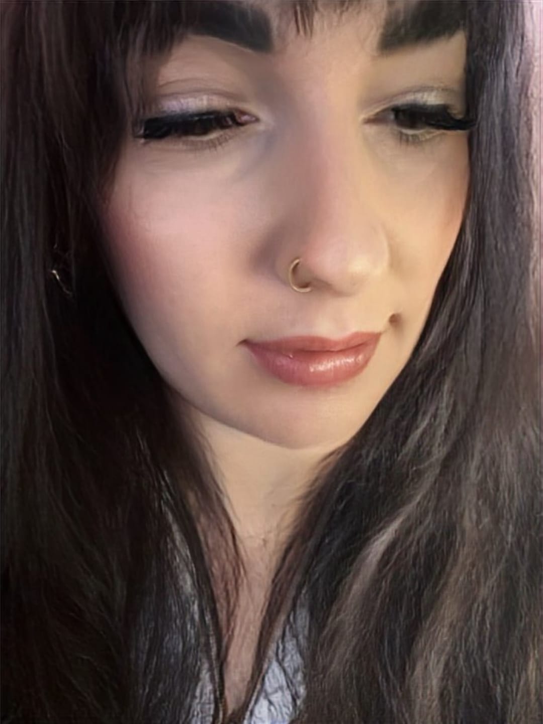 Customer photo review of Double Shine Clicker | Nasen- & Ohrpiercing