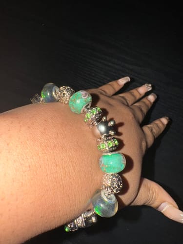 Customer photo review of Handmade Sea Turtles Bracelet