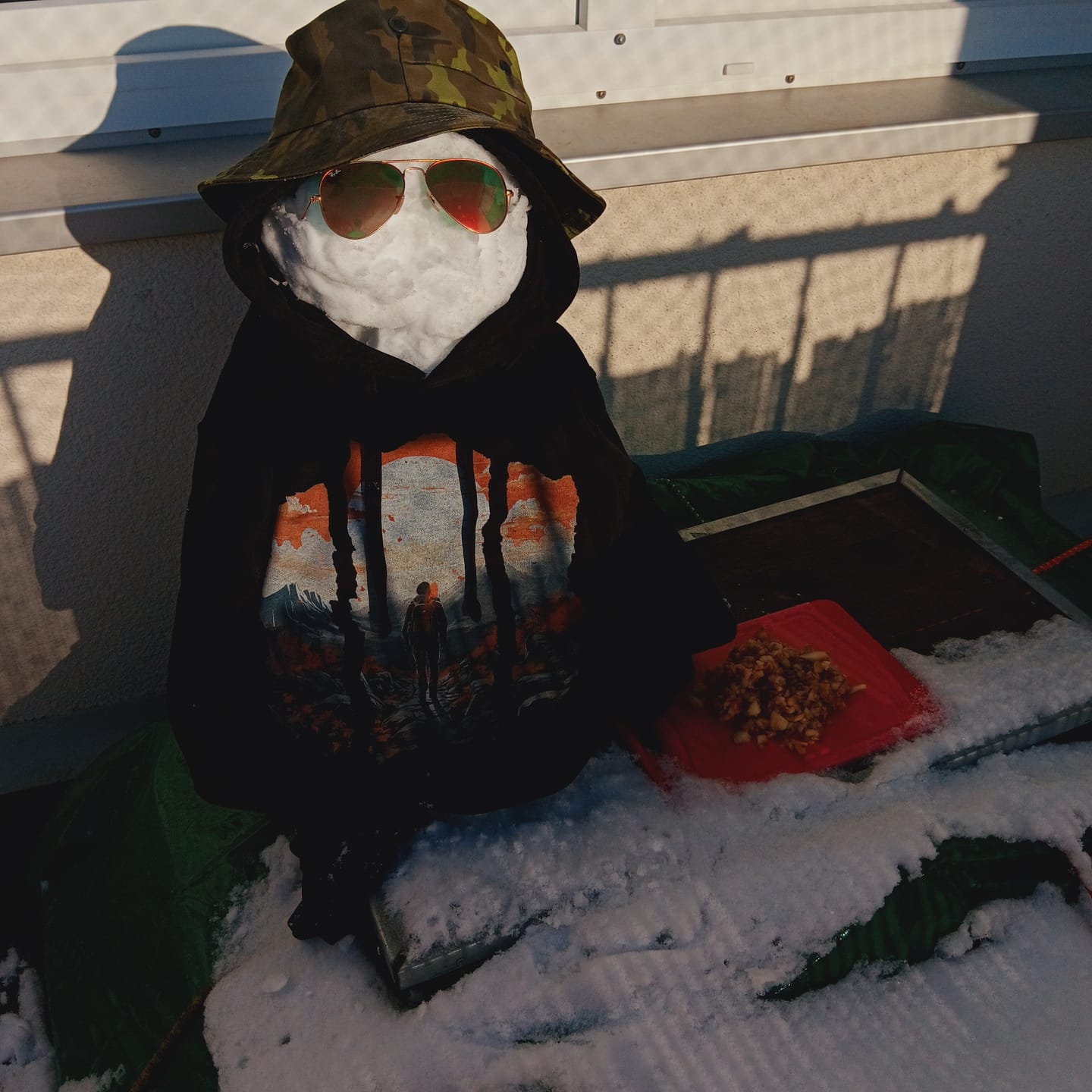 Customer photo review of Hiking Autumn - Unisex Basic Bio Hoodie