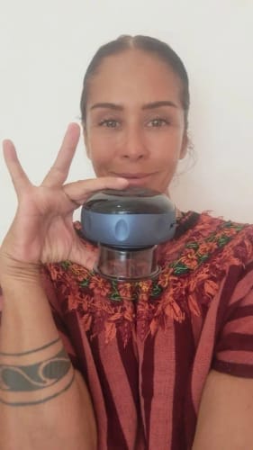 Customer photo review of The Pulse Cup™ Cupping Massager