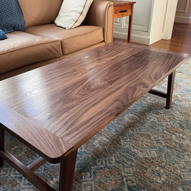 Customer photo review of Shaker Hardwood Coffee Table