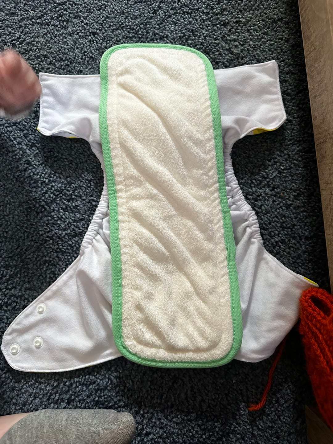 Customer photo review of 6-Layer Bamboo Hemp Cotton Insert