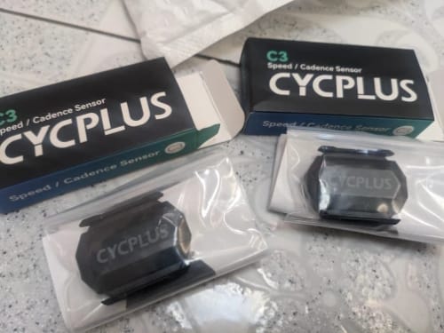 Customer photo review of Speed Dual Sensor Bicycle - ANT+ BLE 5.0 Speedometer for Bike Computer