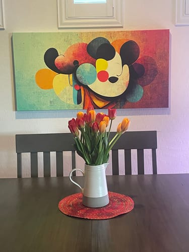 Customer photo review of Abstract Mickey