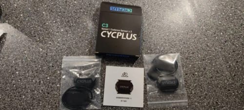 Customer photo review of Speed Dual Sensor Bicycle - ANT+ BLE 5.0 Speedometer for Bike Computer