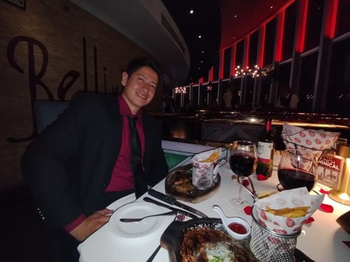 Customer photo review of Cena Romántica