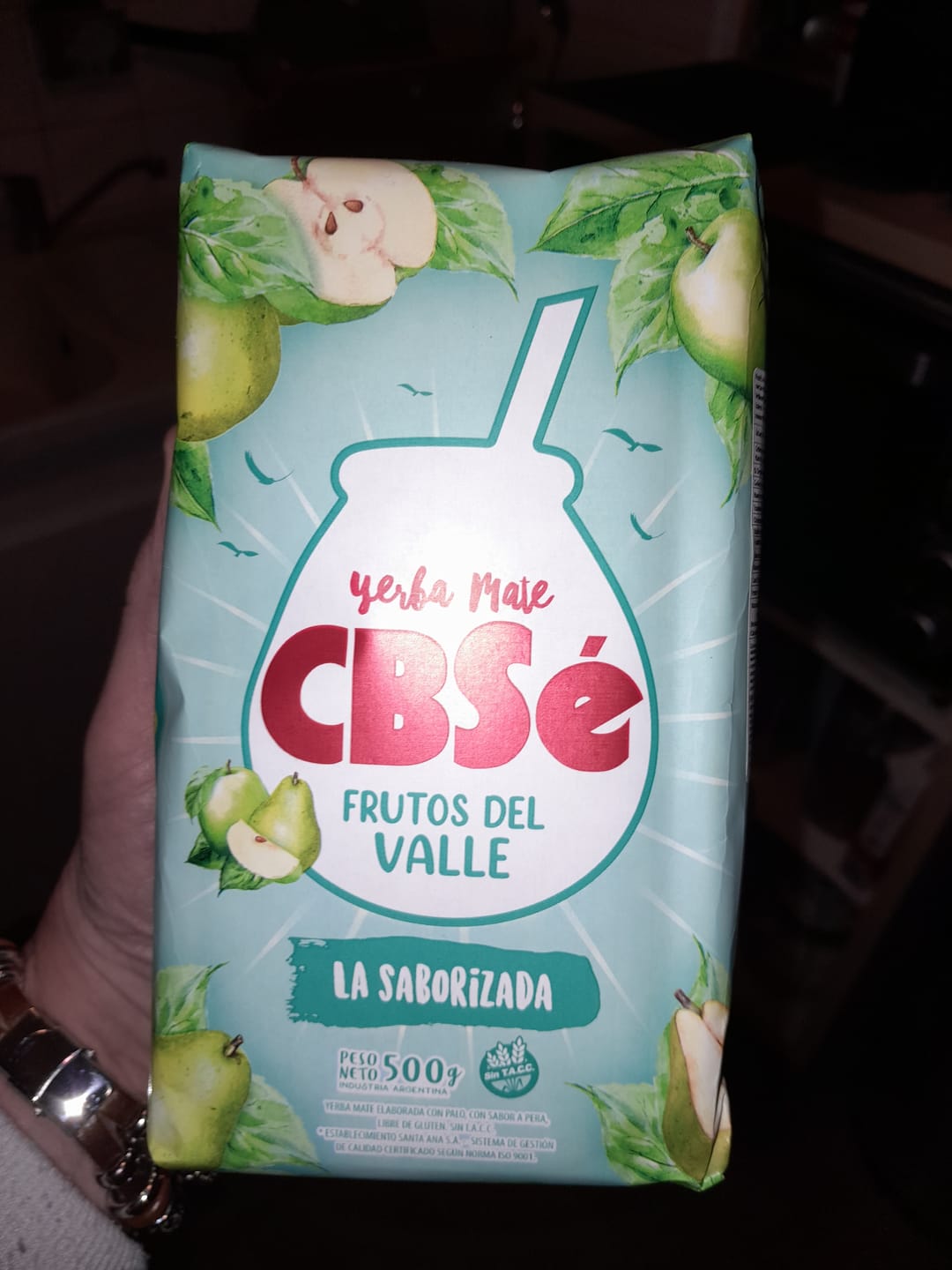 Customer photo review of Cbsé - Frutos Del Valle -Yerba Maté  500g
