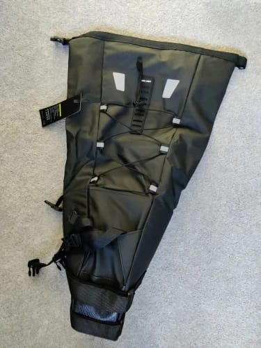 Customer photo review of Bike Saddle Bag Waterproof (5L-13L) - Large Capacity - Foldable - Reflective Cycling MTB Trunk