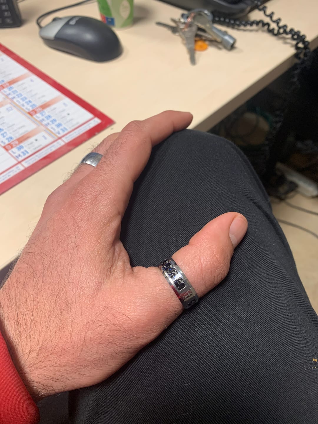 Customer photo review of Bague de l'Ascension