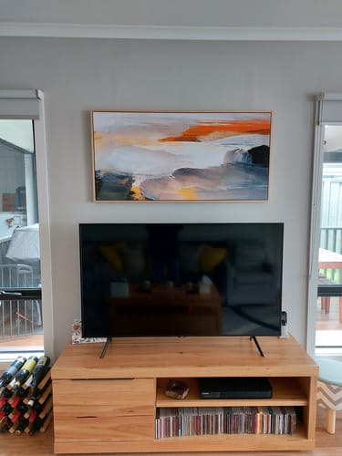 Customer photo review of The Figure, Abstract Art