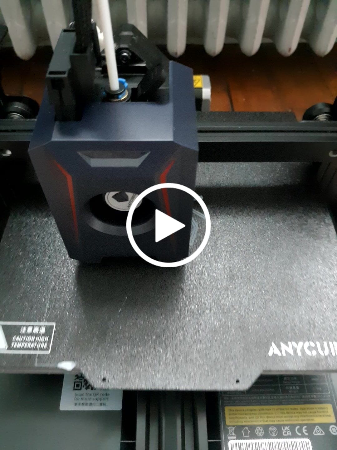 Customer video review of [Obtenez 4 unités pour le prix de 3, Code : B3G1] Filament d'imprimante 3D PLA mat 1,75 mm 1 kg
