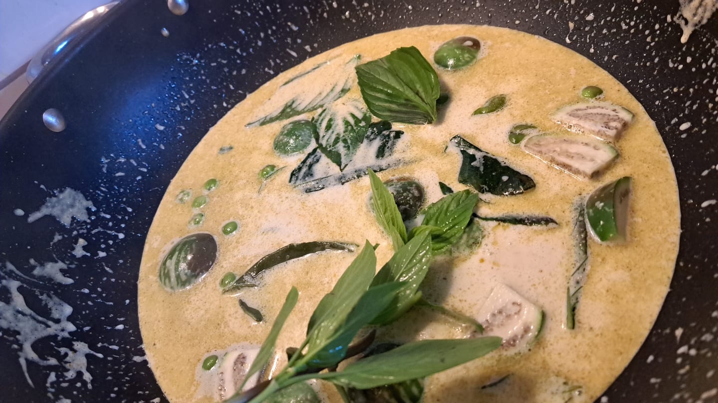 Customer photo review of Grünes Thai Curry Sparpackung (für 3-4 Portionen)