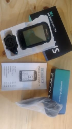 Customer photo review of GPS Bike Computer Wireless - Waterproof - Speedometer Odometer - Bluetooth 5.0