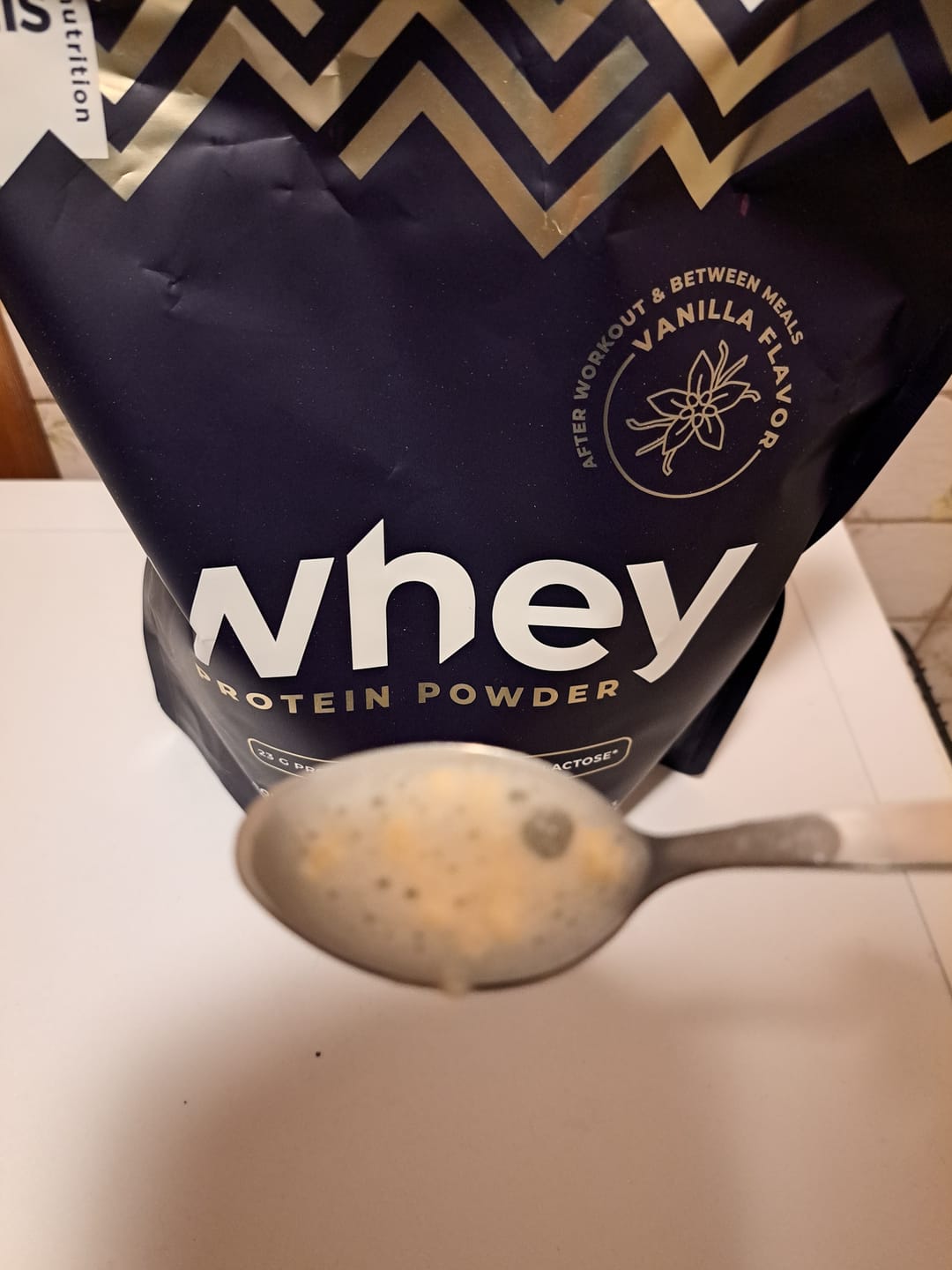 Customer photo review of PULS WHEY pulveris (1 kg)
