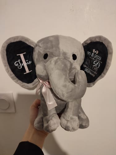 Customer photo review of Bébé - Éléphant câlin