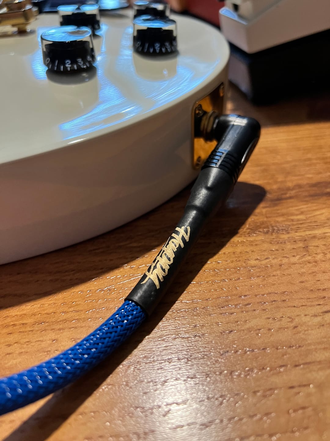 Customer photo review of The Elite Instrument Cable - Blue