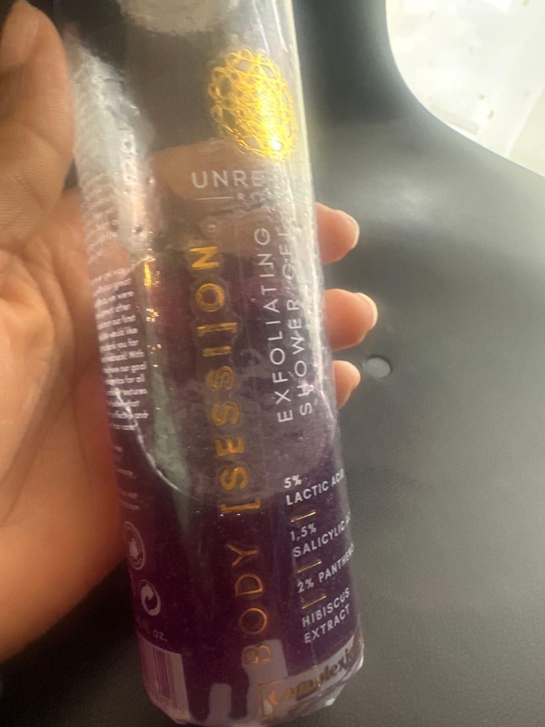 Customer photo review of BODY [SESSI]ON. - Exfoliating Shower Gel