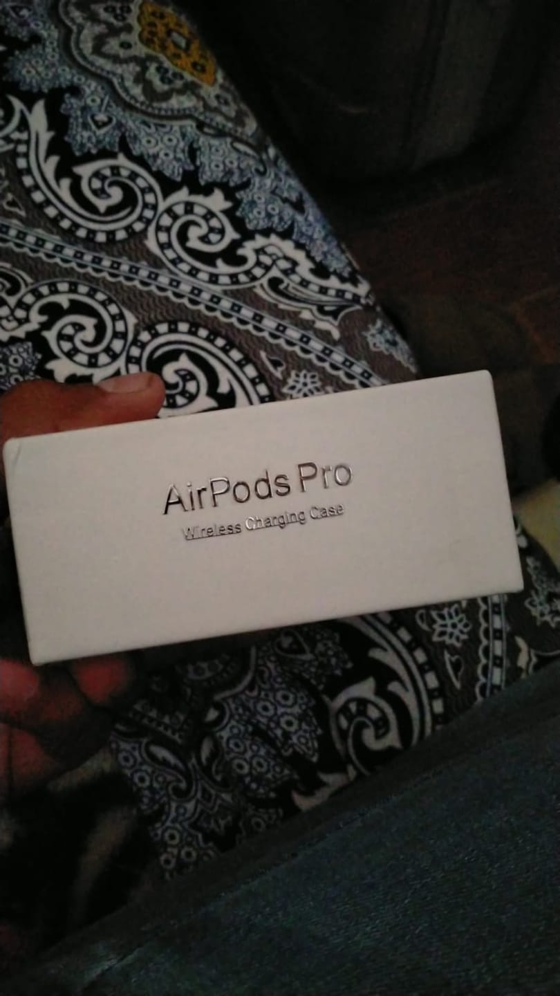 Customer photo review of AirPods Pro Titanium