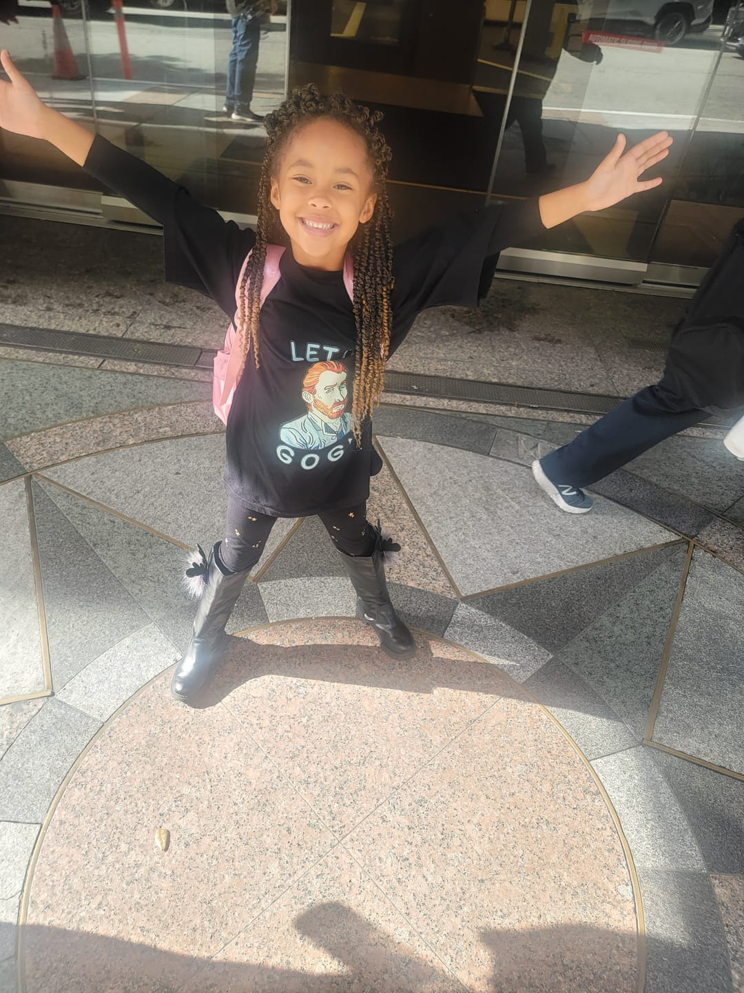 Customer photo review of Let it Gogh T-shirt