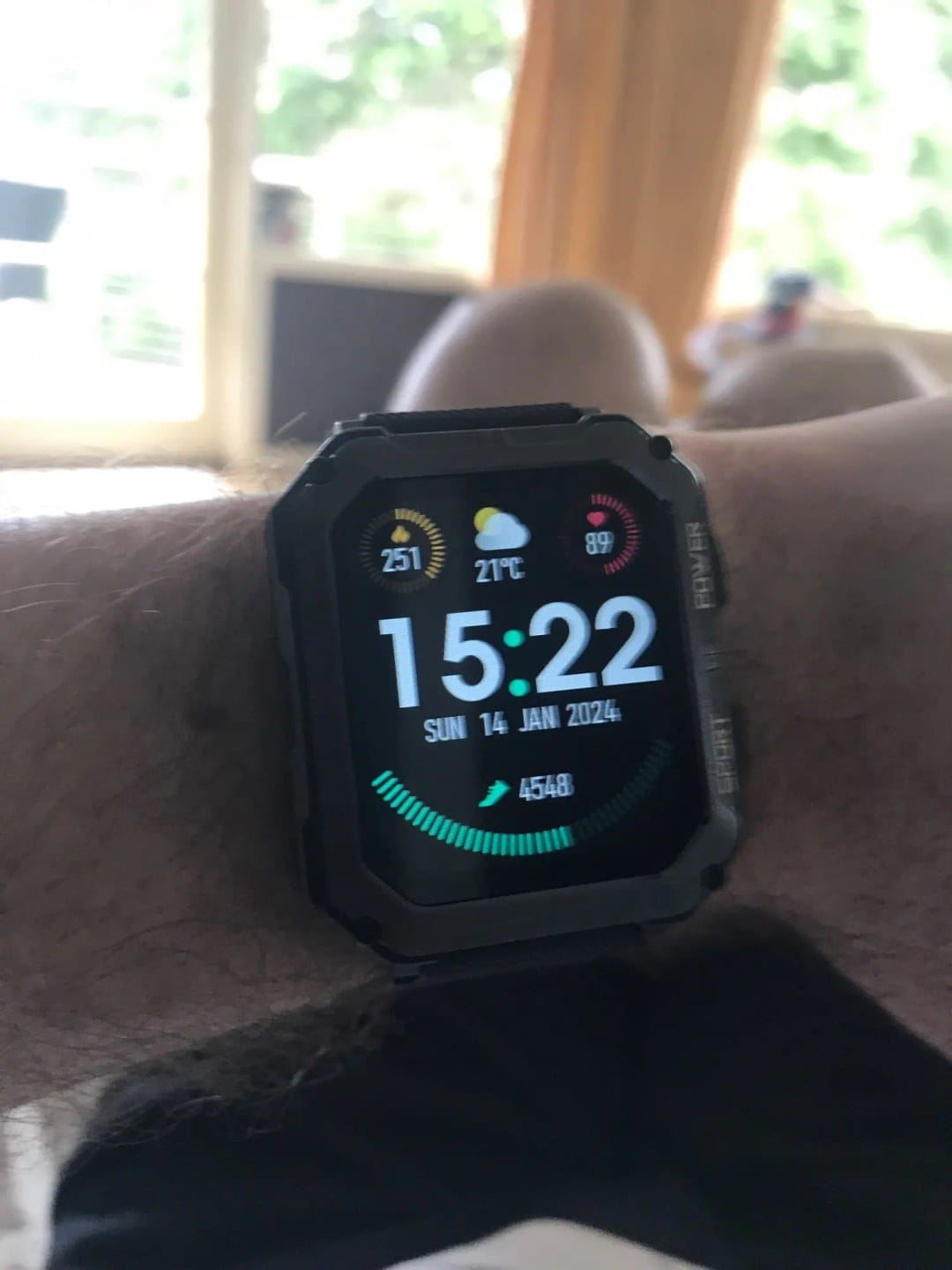 Customer photo review of Battler Smartwatch