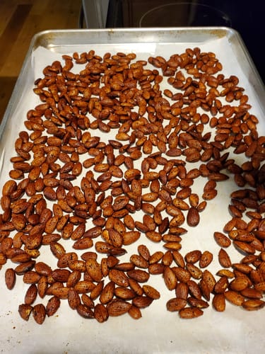 Customer photo review of Truly Raw Regenerative Organic Almonds
