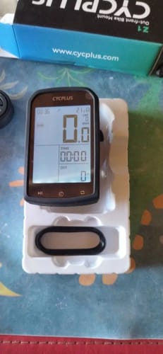 Customer photo review of GPS Bike Computer Wireless - Waterproof - Speedometer Odometer - Bluetooth 5.0