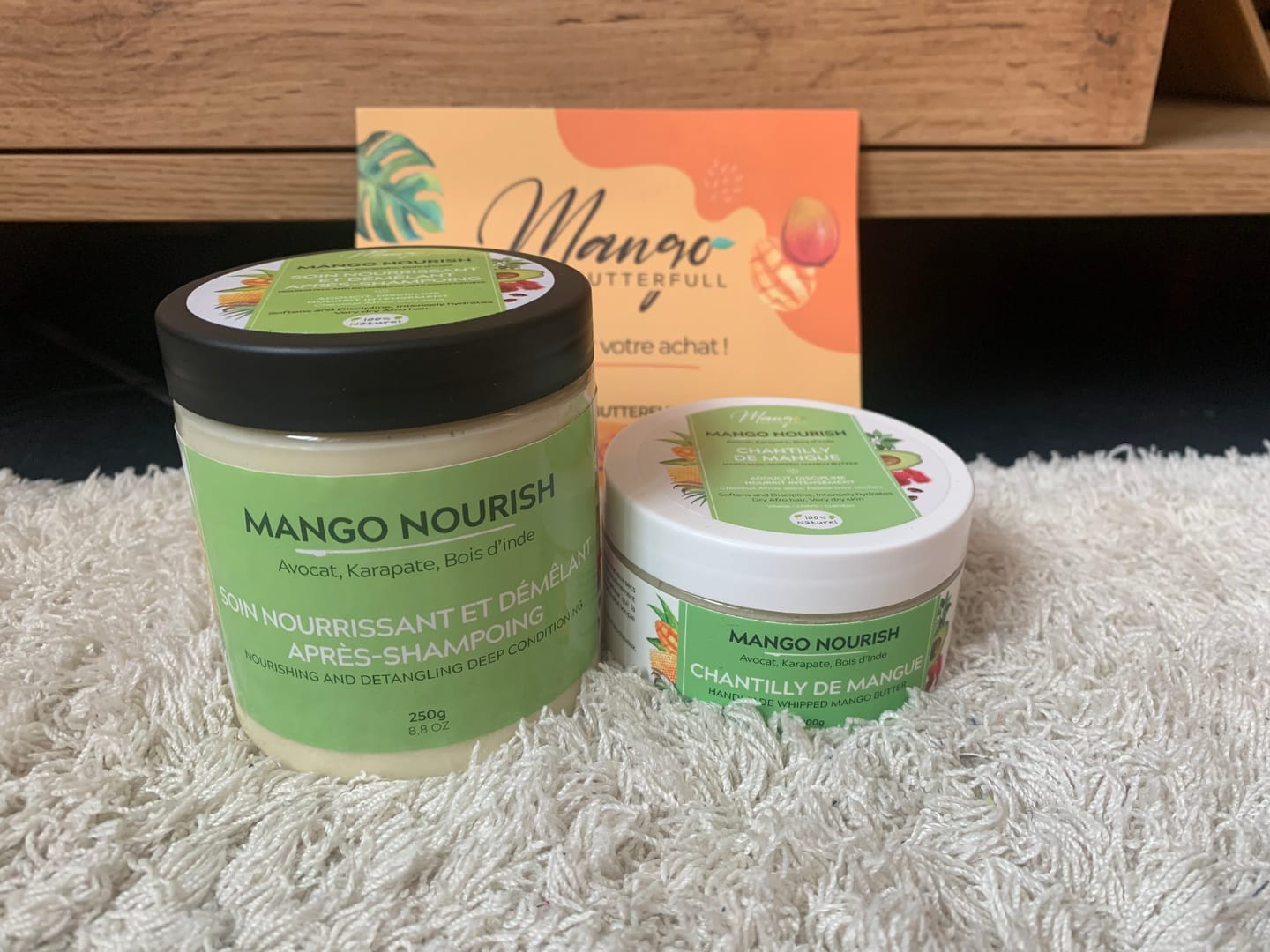Customer photo review of Soin nourrissant et démêlant après-shampoing - NOURISH