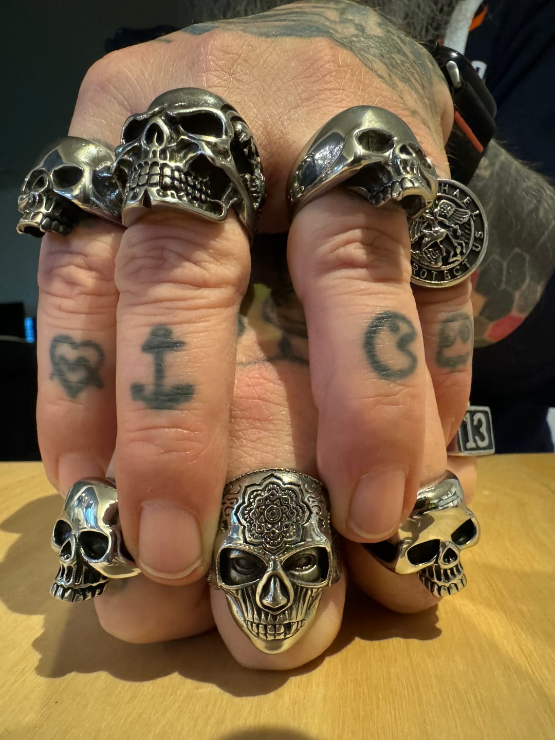 Customer photo review of SAINT MICHAEL.