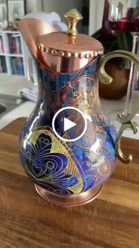 Customer video review of Copper Meena Jug - 2L