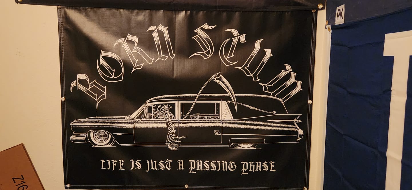 Customer photo review of PASSING PHASE BANNER