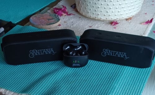 Customer photo review of Luna Noise Cancelling Earbuds