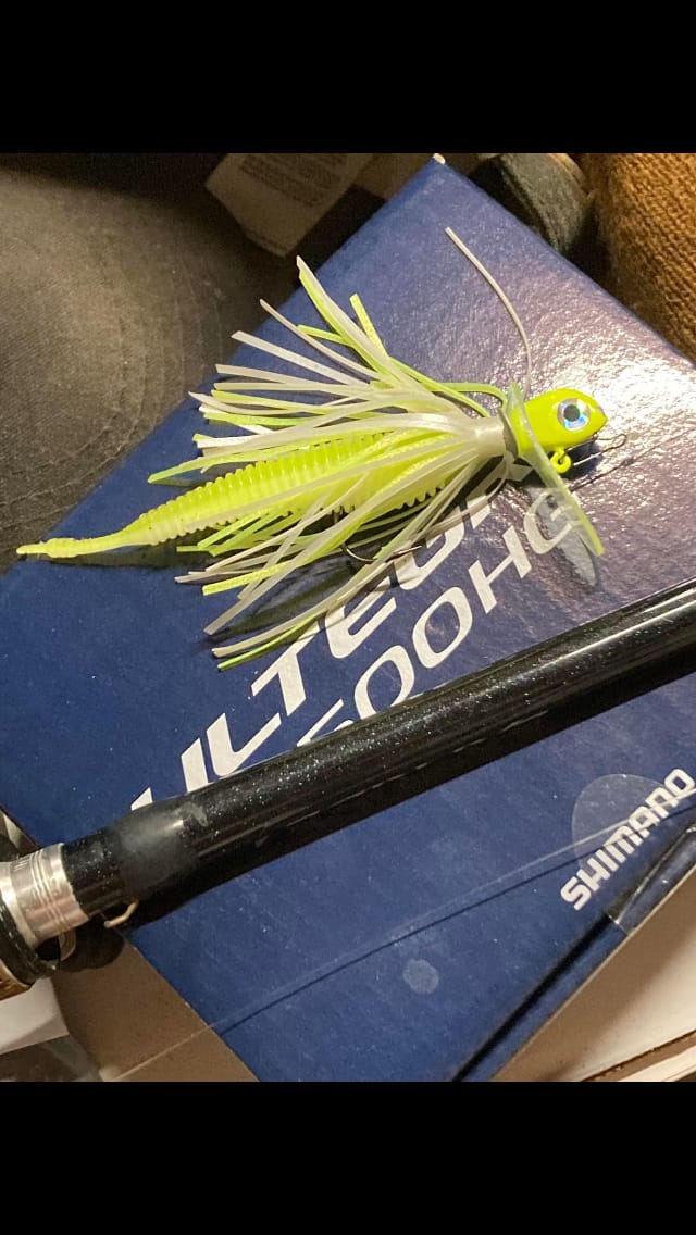 Customer photo review of Skirted Pulse Jig