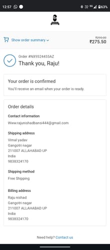 Customer photo review of Muuchstac Ocean Face Wash