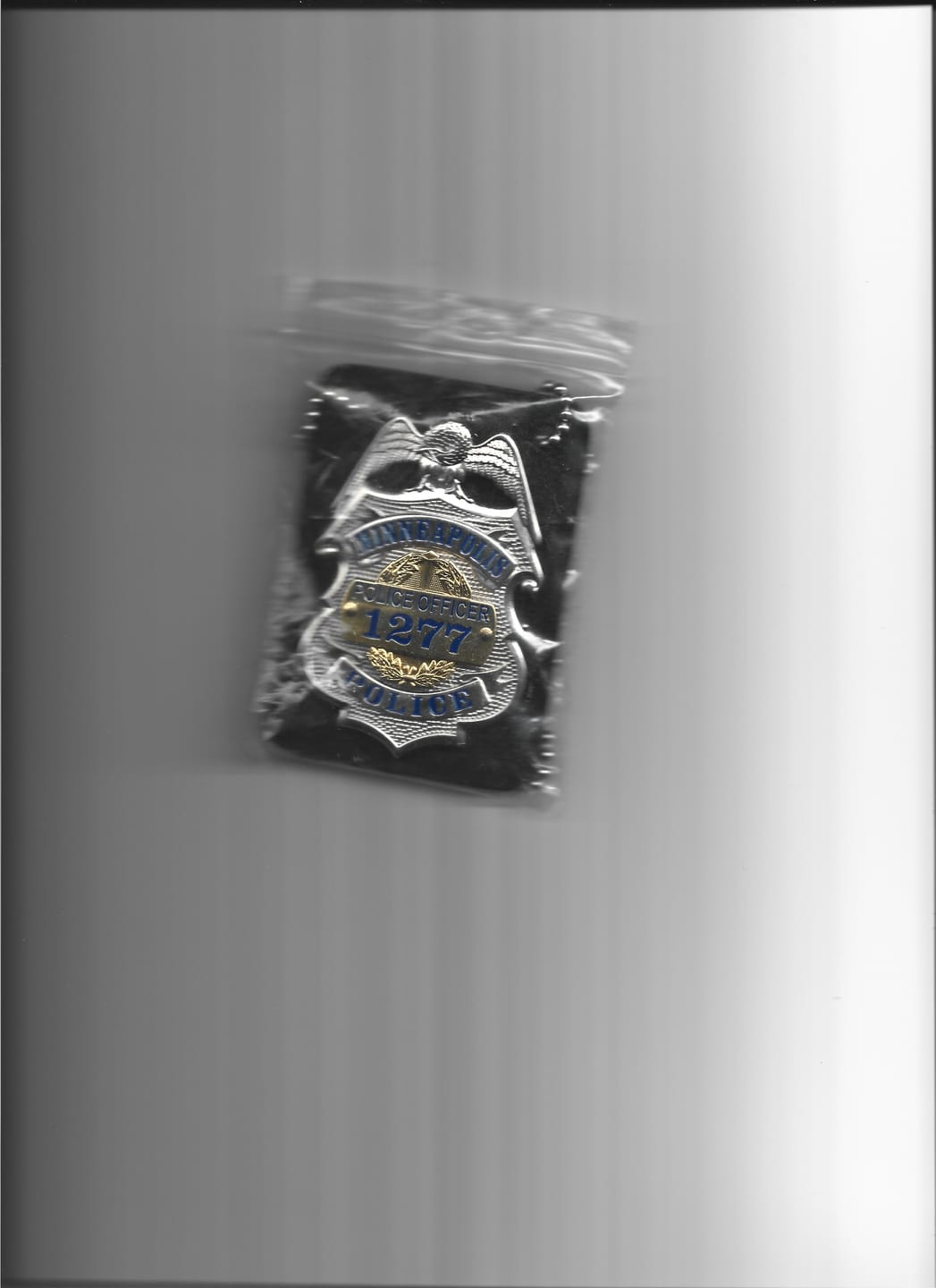 Customer photo review of US MPD Minneapolis Police Officer Badge #1277