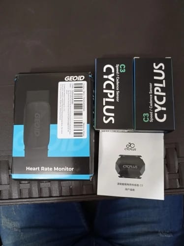 Customer photo review of Speed Dual Sensor Bicycle - ANT+ BLE 5.0 Speedometer for Bike Computer