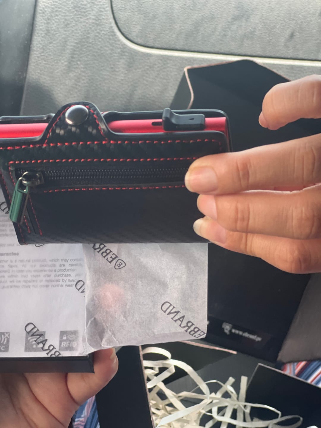 Customer photo review of E - CARBON FIBER RED