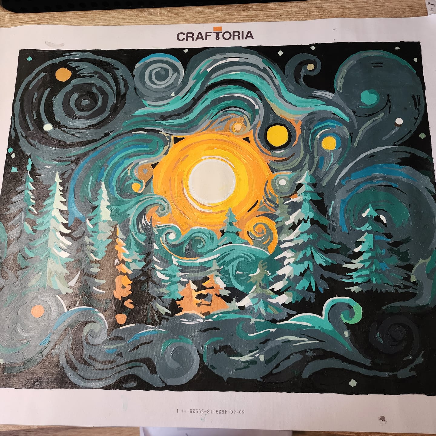 Customer photo review of Evergreen Snow Wonderland