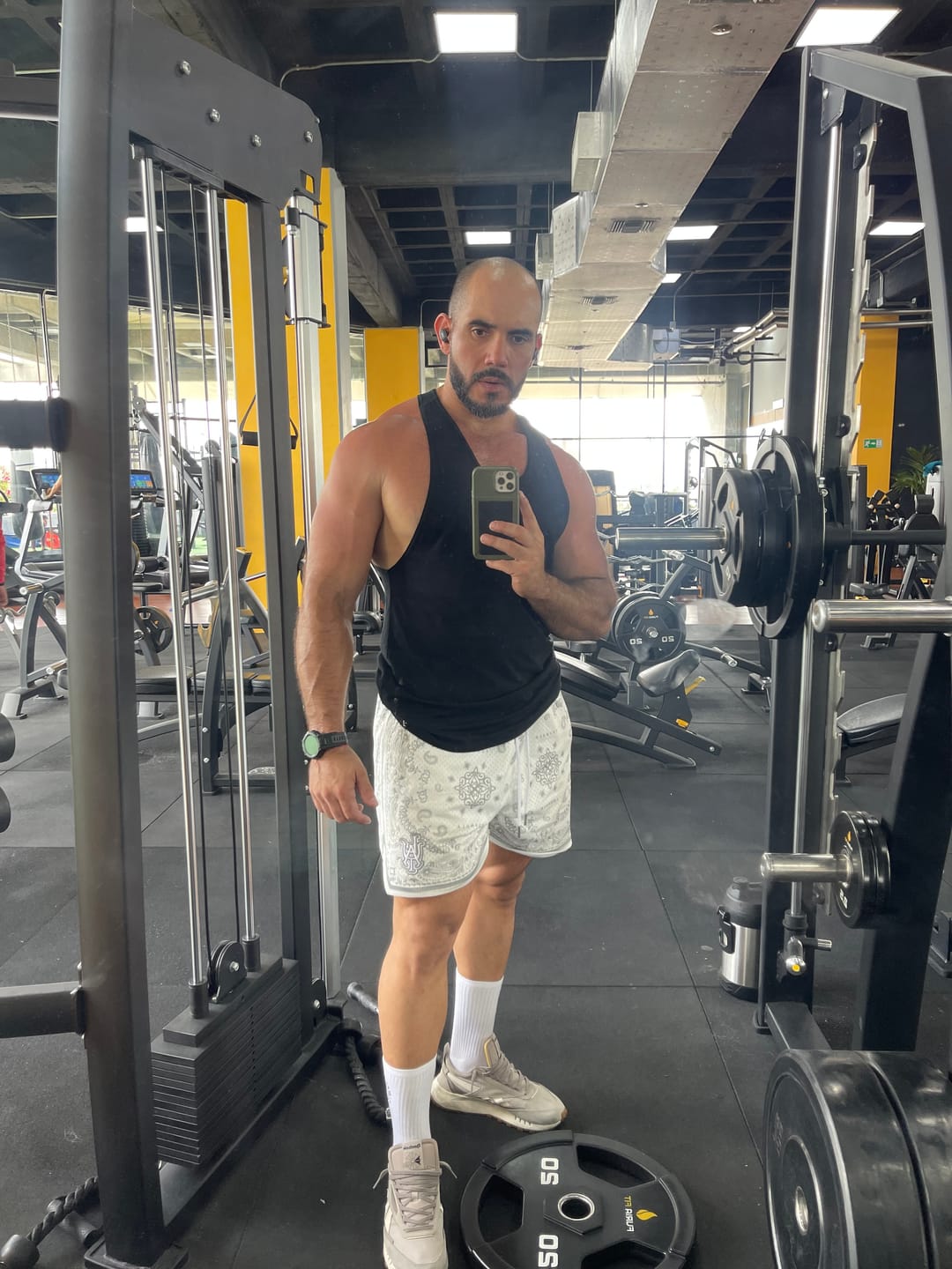 Customer photo review of 132 Infamous Bandana Shorts