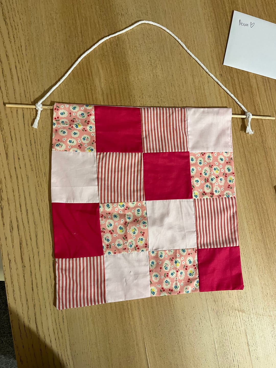 Customer photo review of Plain 14 Piece Cotton Fat Quarter Bundle - Big Pack