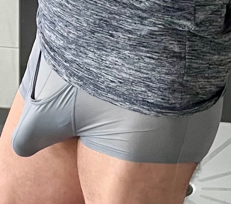 Customer photo review of 3 Pack Separate Pouch Trunks With Fly Front