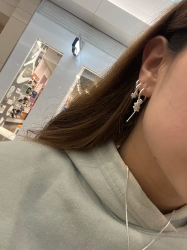 Customer photo review of Celine Earring Set
