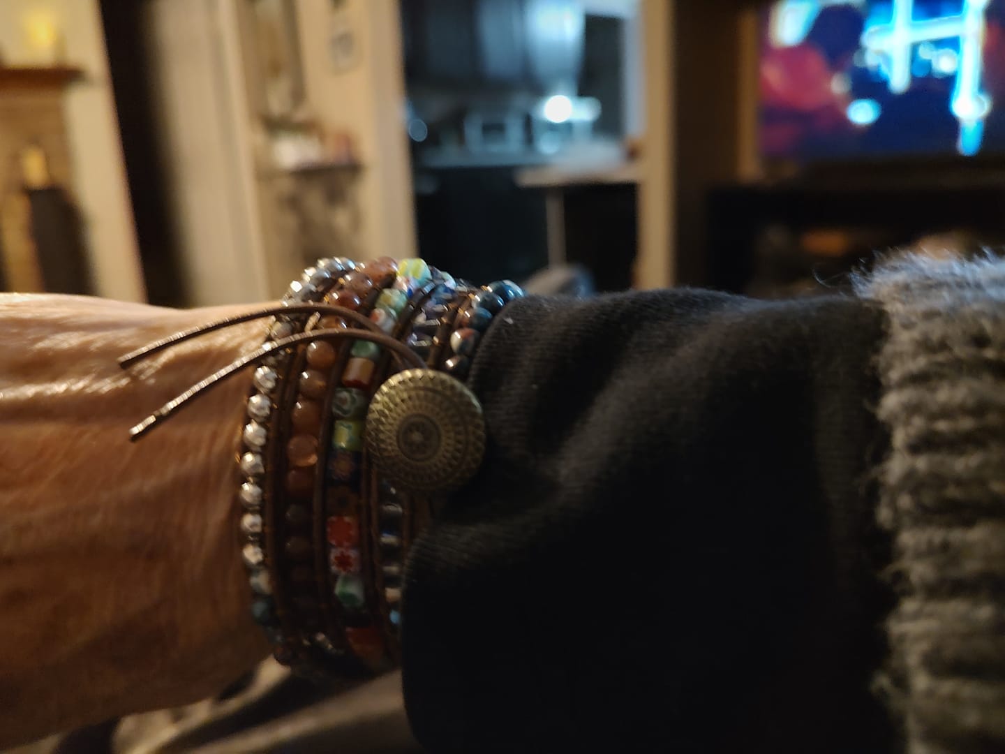 Customer photo review of Imperial Flower Protection Wrap Bracelet