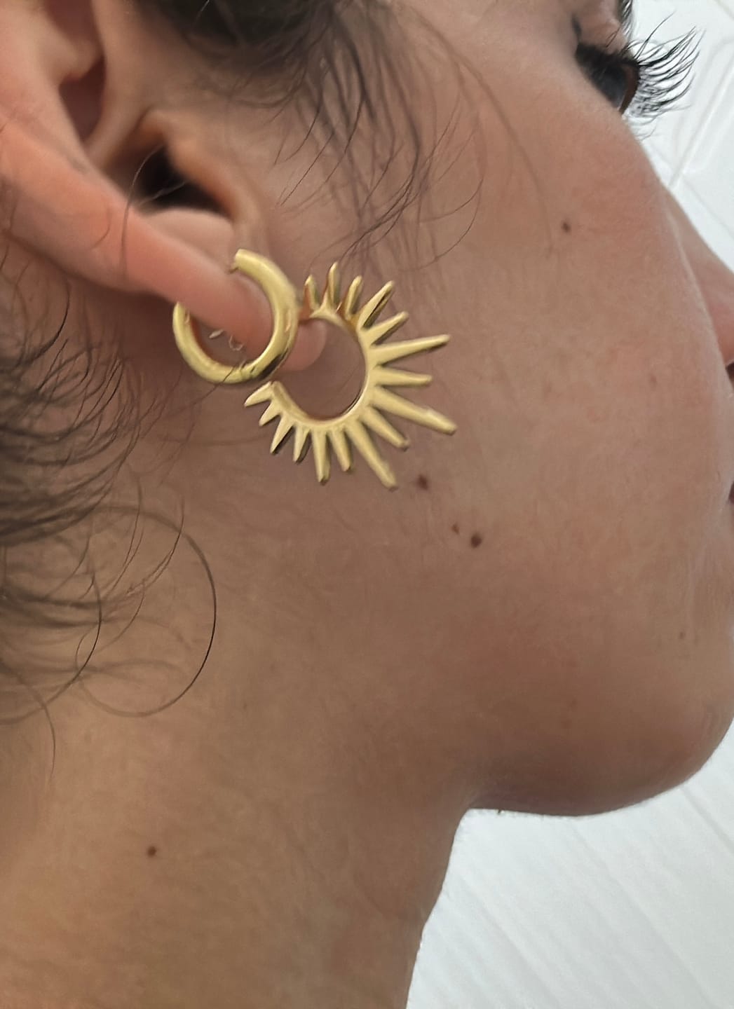 Customer photo review of Aretes caribe